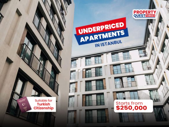 Underpriced Apartments within a Luxury Housing Compound in Taksim