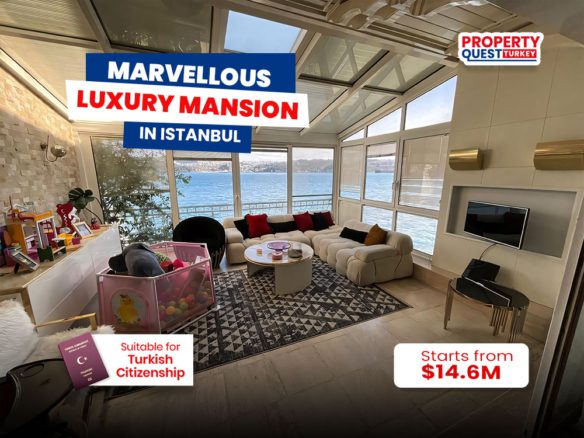 MARVELLOUS, luxury Bosphorus Mansion for Sale in Istanbul, Türkiye