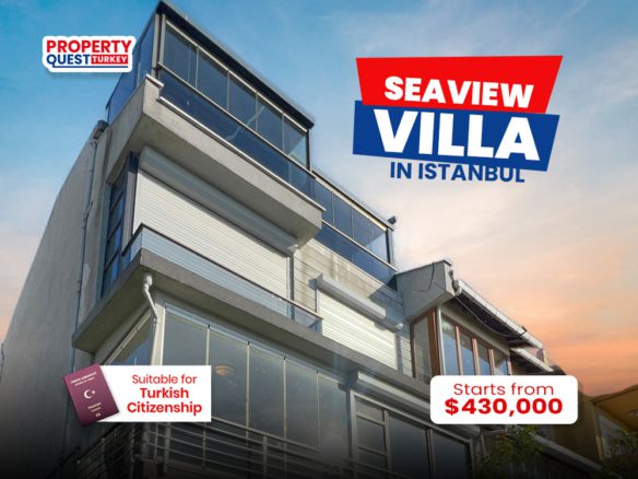 Unbeatable Offer: Spacious Sea-View Villa in Istanbul, Turkey!