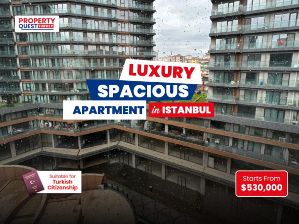 Luxury, Spacious Apartment for sale in the center of Istanbul (Asian side