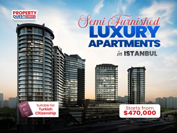 Large 3 bedroom luxury Apartment for sale in the center of Istanbul&#8217;s Asian side!